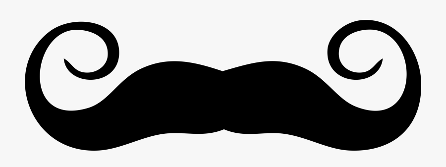 Clipart Mustache Line Art - Clip Art Evil Mustache, Transparent Clipart