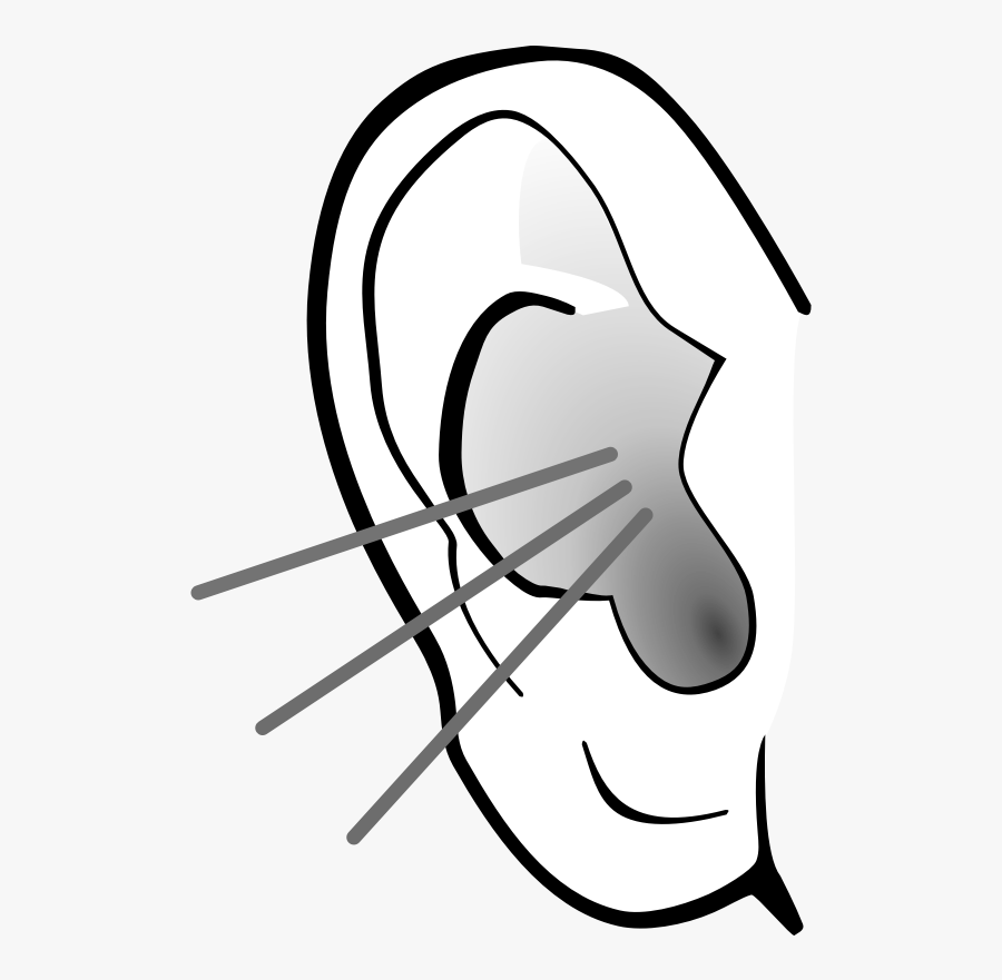 Listening Ear Clipart, Transparent Clipart