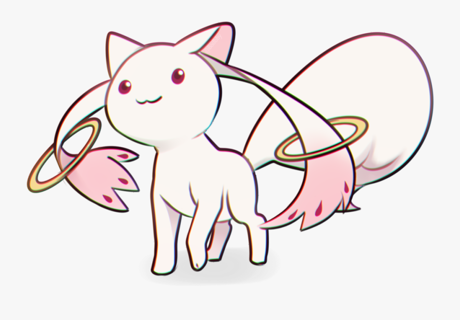 Line Art,animal Book - Kyubey Png, Transparent Clipart