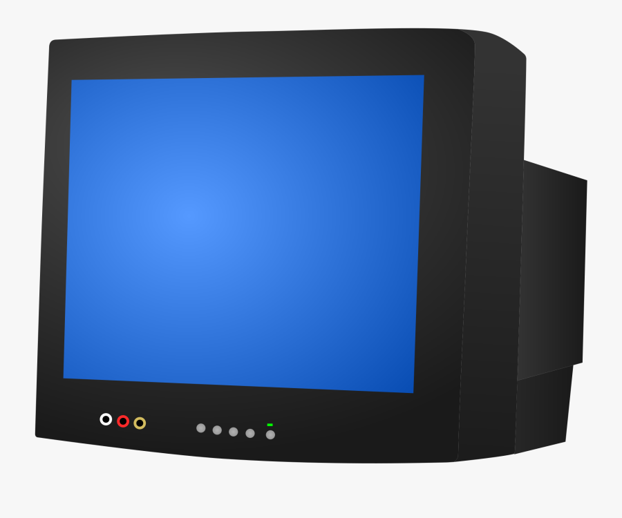 Clipart - Television Crt Png, Transparent Clipart