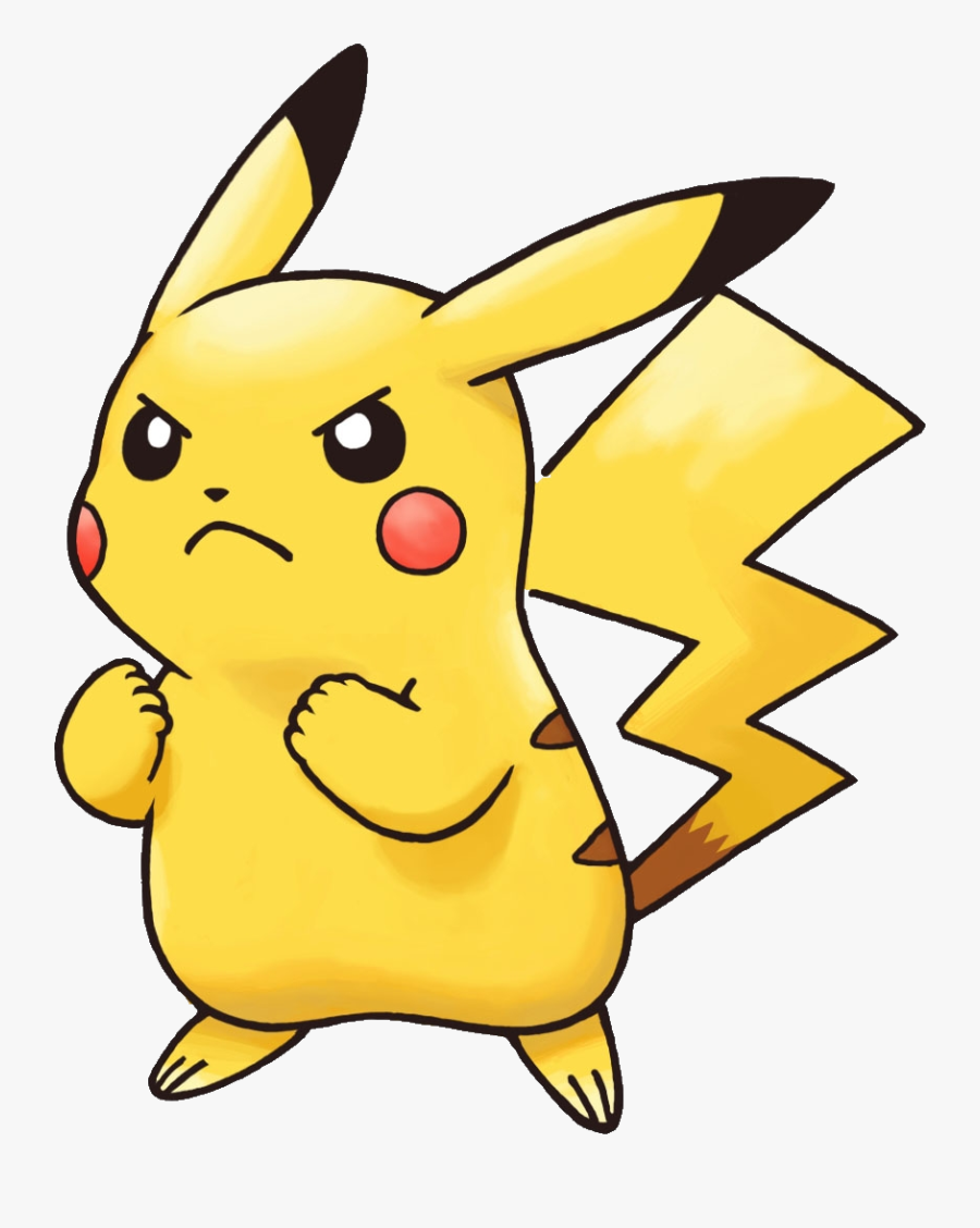 Pikachu Clipart For Printable - Cartoon Pikachu, Transparent Clipart