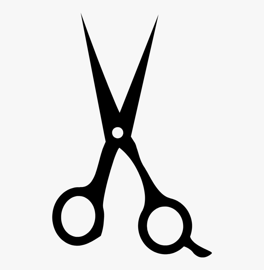 Clip Art Scissors Hairdresser Hairstyle Barber - Forbici Barbiere Png, Transparent Clipart