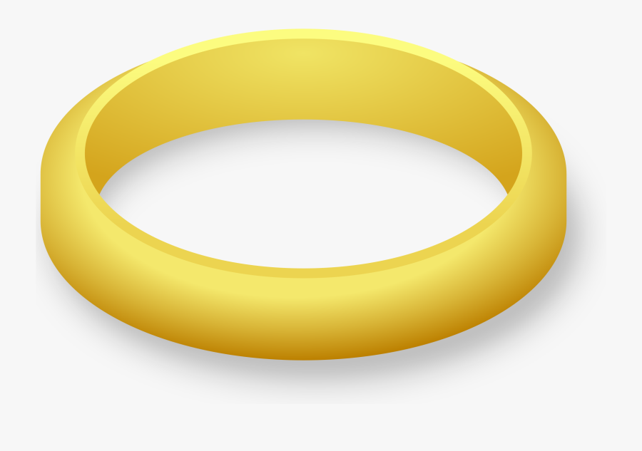 Wedding Ring - Gold Ring Clipart, Transparent Clipart