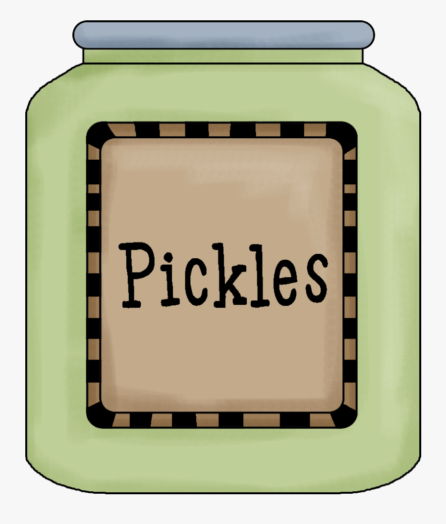 Pickle Jar Clipart Cartoon Jar Of Pickles Free Transparent Clipart Clipartkey