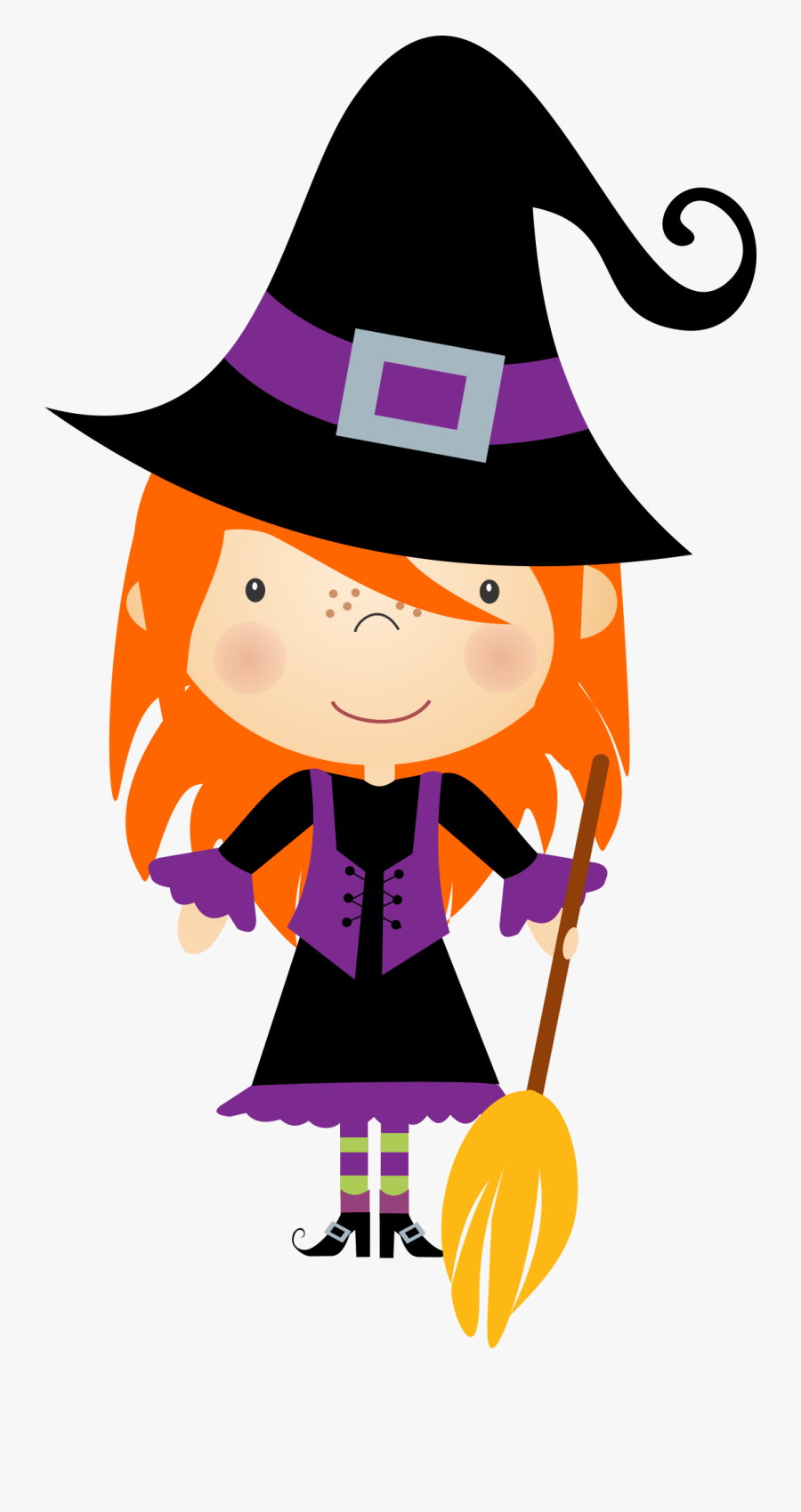 Halloween - Halloween Clipart Witch, Transparent Clipart