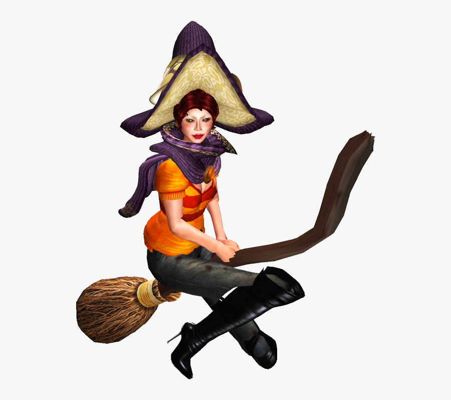 Clip Art The Witch S Broom - Sims 4 Witches, Transparent Clipart