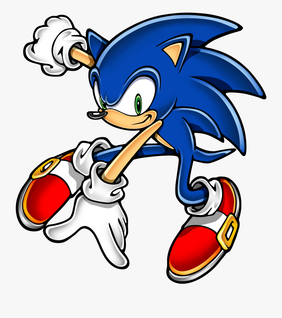 Sonic Art Assets Dvd - Sonic The Hedgehog Png, Transparent Clipart