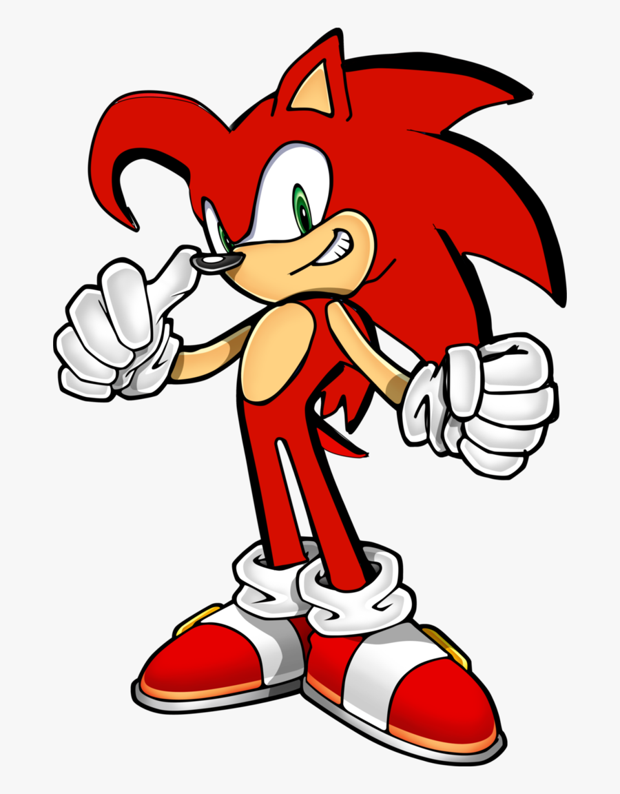 Sonic The Hedgehog Clipart Red - Sonic The Hedgehog Red , Free ...