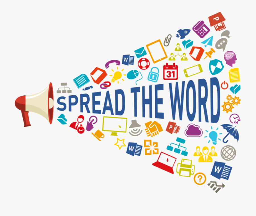 Need Help With Your Next Project - Spread The Word Logo, Transparent Clipart