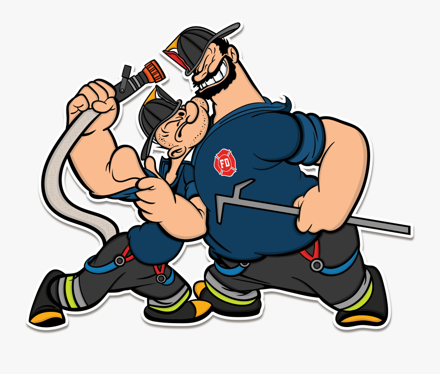 Fireman Clipart Accessories - Popeye The Sailor Fireman , Free ...