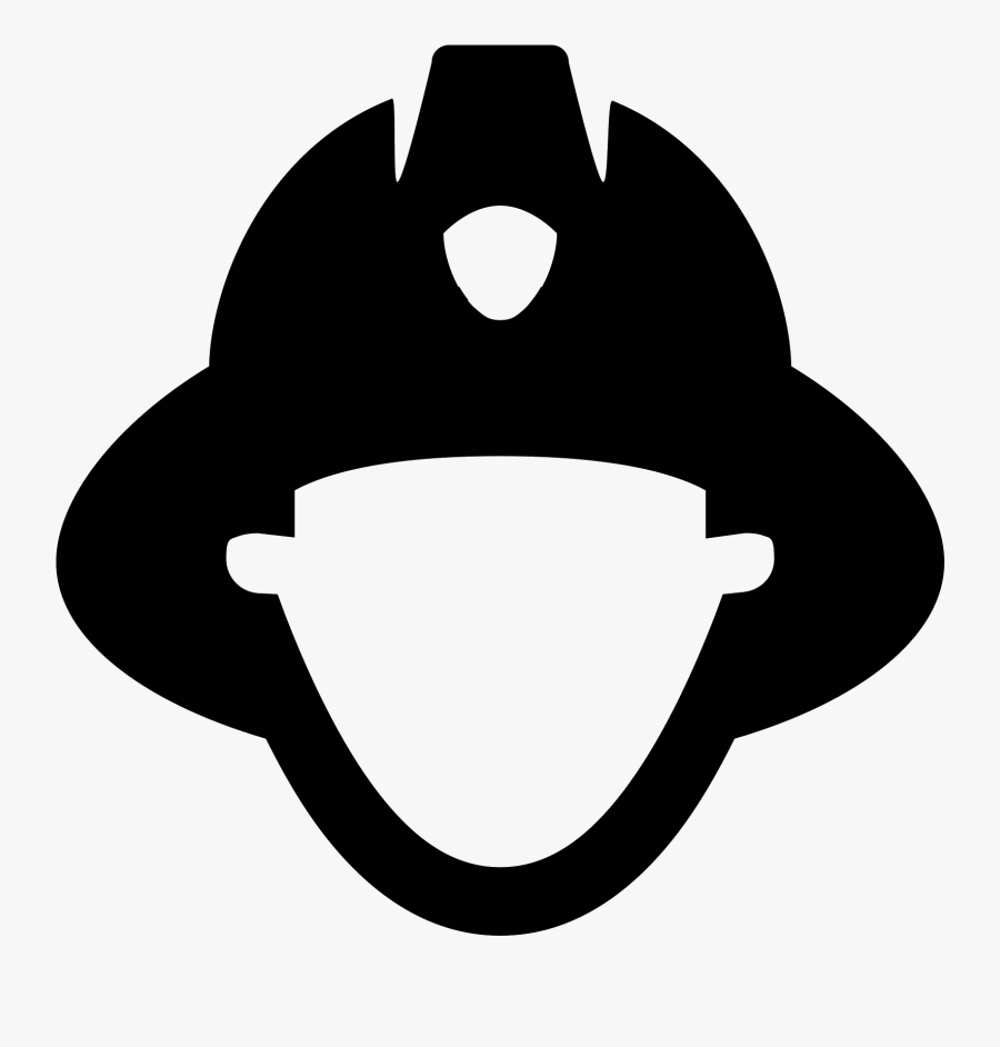 Firefighter Helmet Vector Free Download Bcca - Icon Fireman, Transparent Clipart