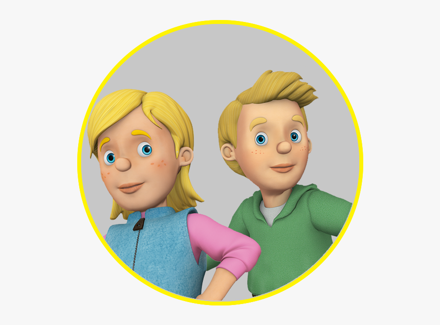 Sarah And James - Fireman Sam Sarah And James, Transparent Clipart