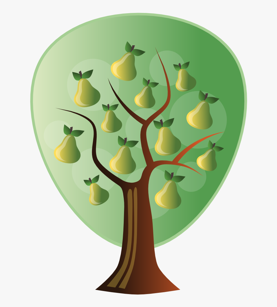 Pear Tree Clipart Png - Clipart Pear Tree, Transparent Clipart