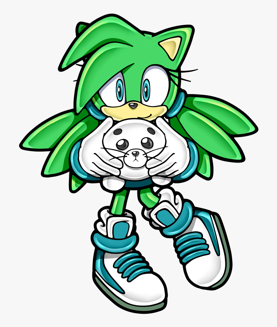 Oo Clipart Hedgehog - Irma The Hedgehog Green, Transparent Clipart