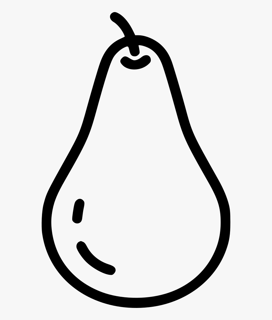 Pear Svg Png Icon Free Download - Pear Icon Png, Transparent Clipart