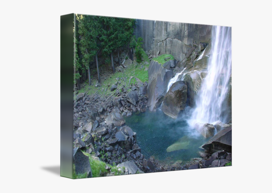 Clip Art On Mist Trail Half - Waterfall, Transparent Clipart