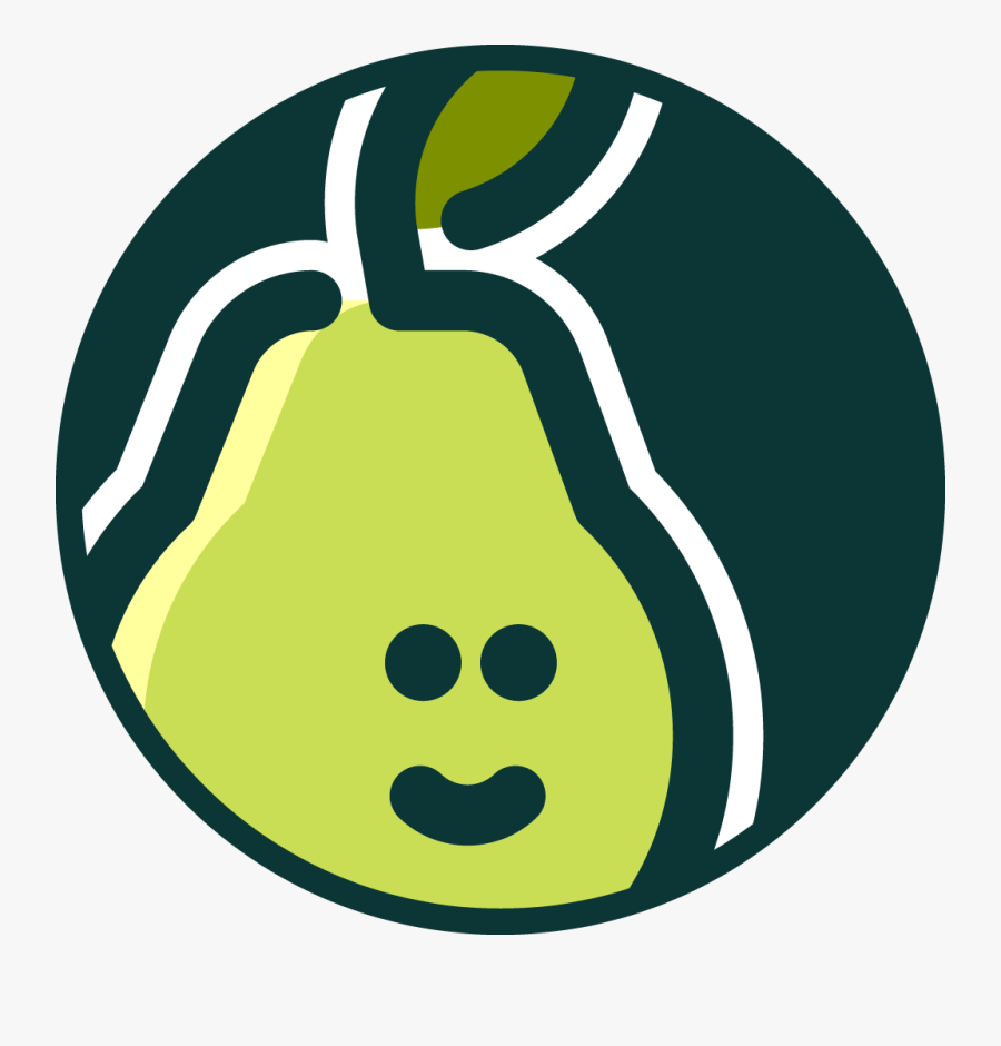 Peardeck Pear, Transparent Clipart