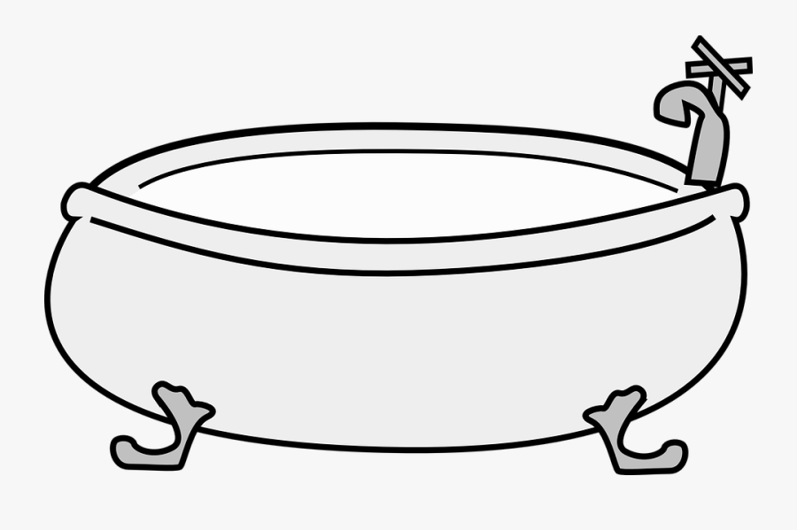 Bathtub - Bathtub Clip Art, Transparent Clipart