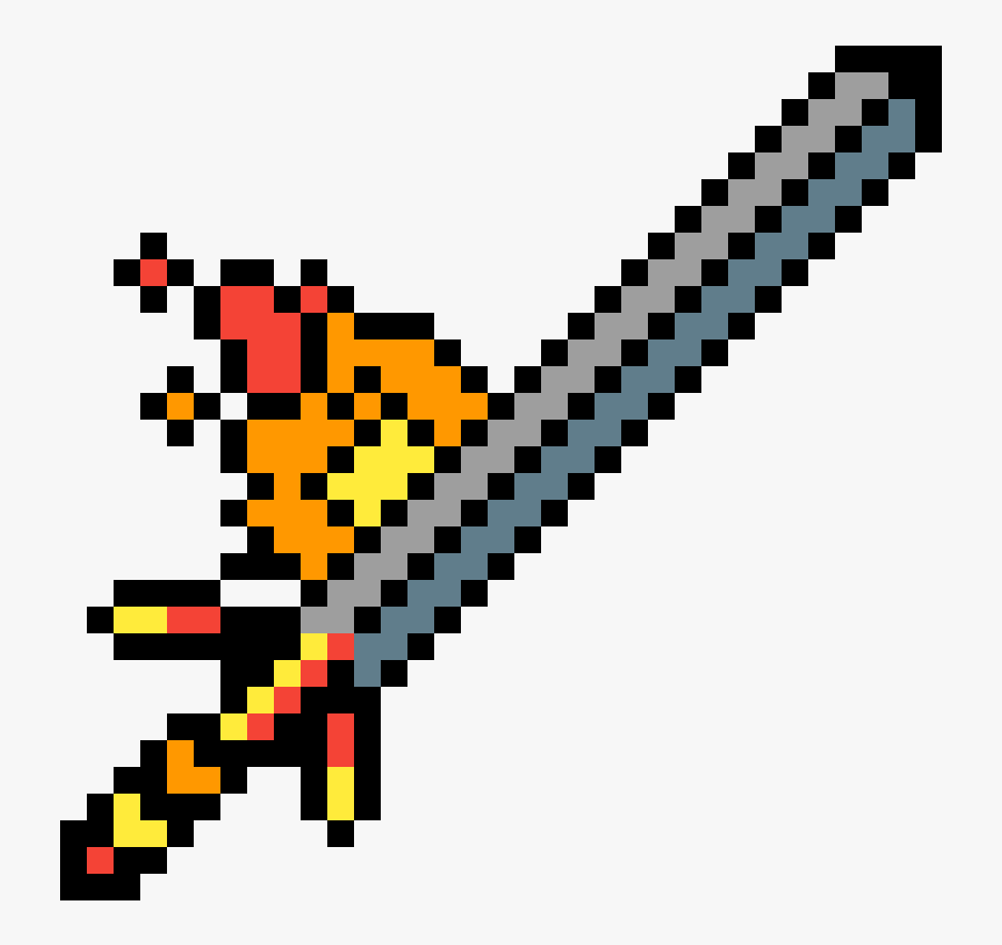 Anime Sword Pixel Art