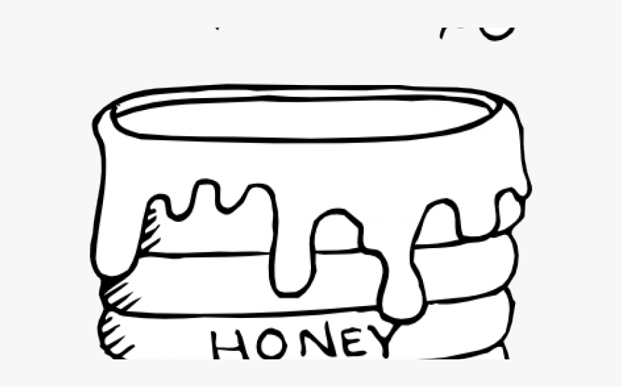 Groundhog Clipart Outline - Winnie The Pooh Honey Pot Coloring Pages, Transparent Clipart