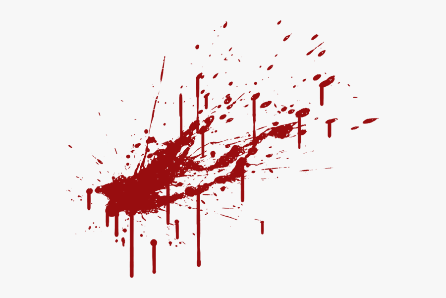 Blood Spatter Png Clipart - Blood Splatter Effect Png, Transparent Clipart