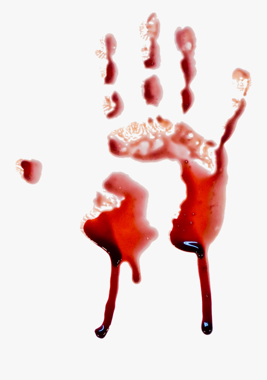 Blood Icon Clipart - Hand Blood Png, Transparent Clipart