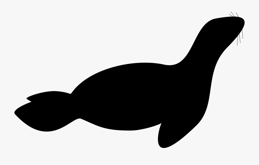 Seal - Seal Silhouette Png, Transparent Clipart