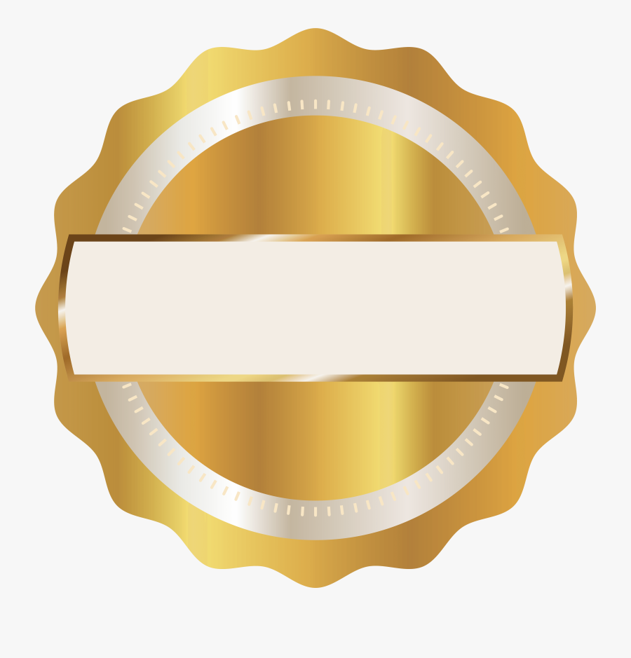 Coin Clipart Gold Seal - Png Badges, Transparent Clipart