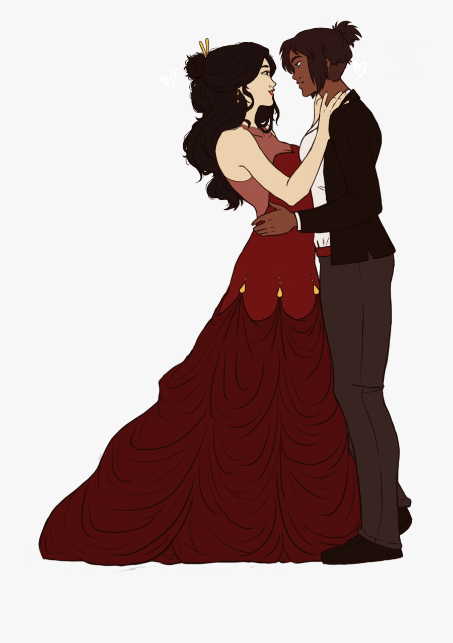 Clip Art Prom Night Clipart - Asami Sato Dress, Transparent Clipart