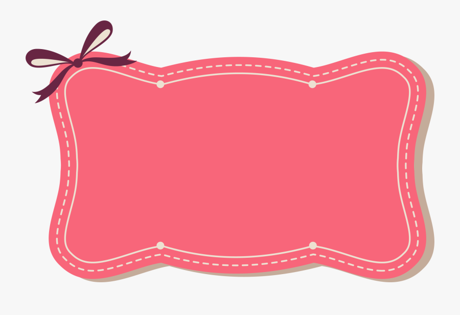 Breast Cancer Ribbon Transparent Png - Pink Ribbon Border Png, Transparent Clipart