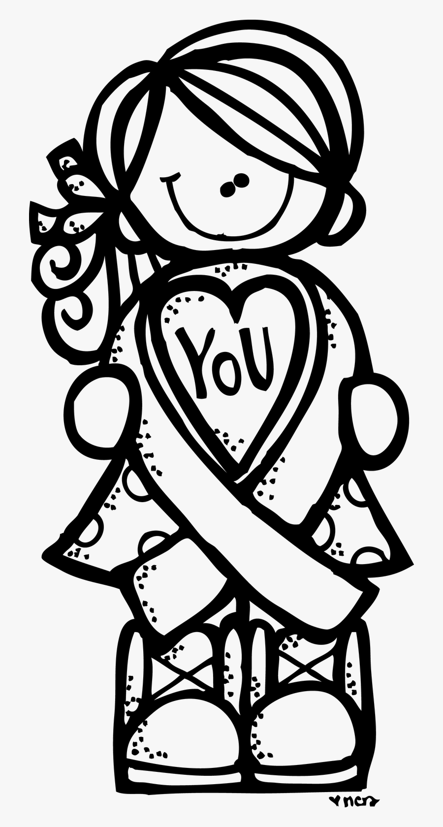 Cross With Breast Cancer Ribbon Clipart - Breast Cancer Awareness Coloring Pages, Transparent Clipart