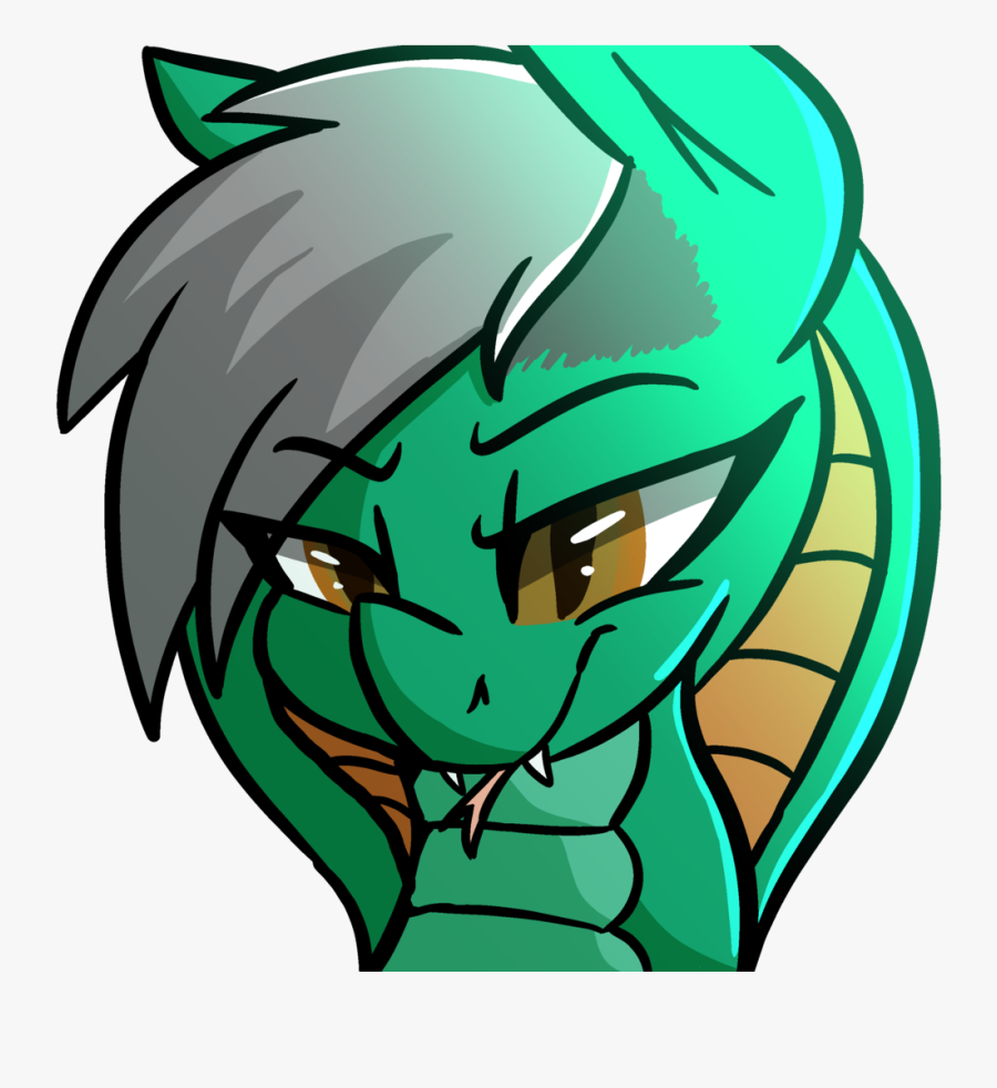 Themodpony, Bust, Cobra Hood, Fangs, Forked Tongue, - Forked Tongue, Transparent Clipart