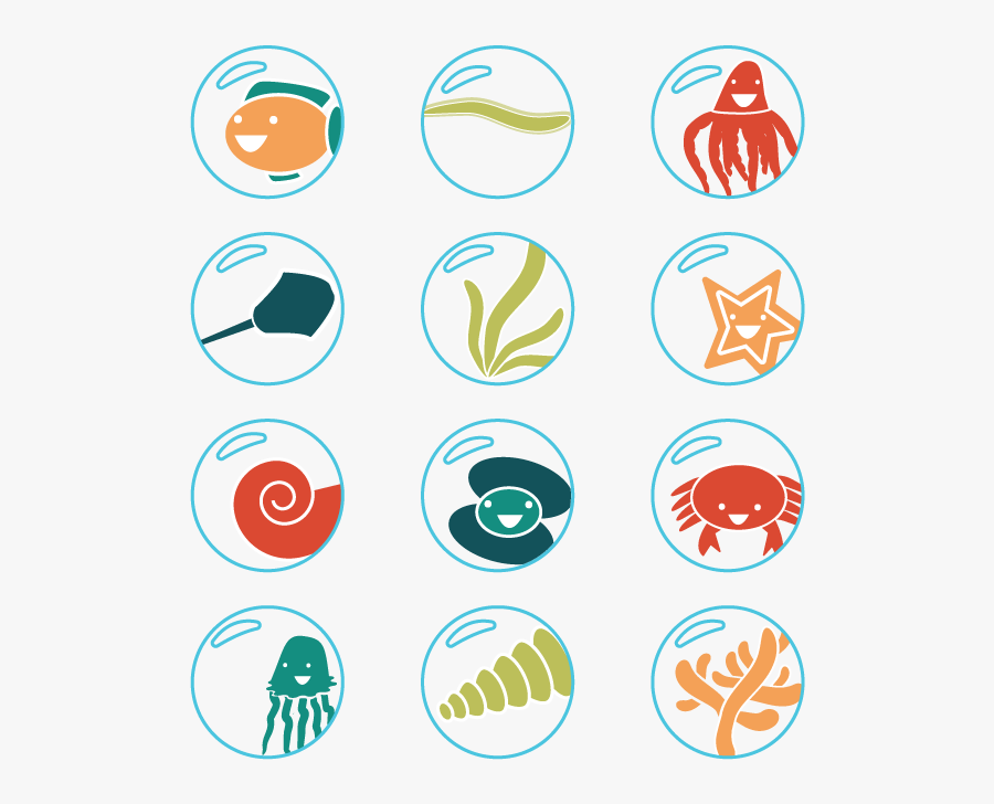 Kgates Icons Final1 - Under The Sea Icons, Transparent Clipart