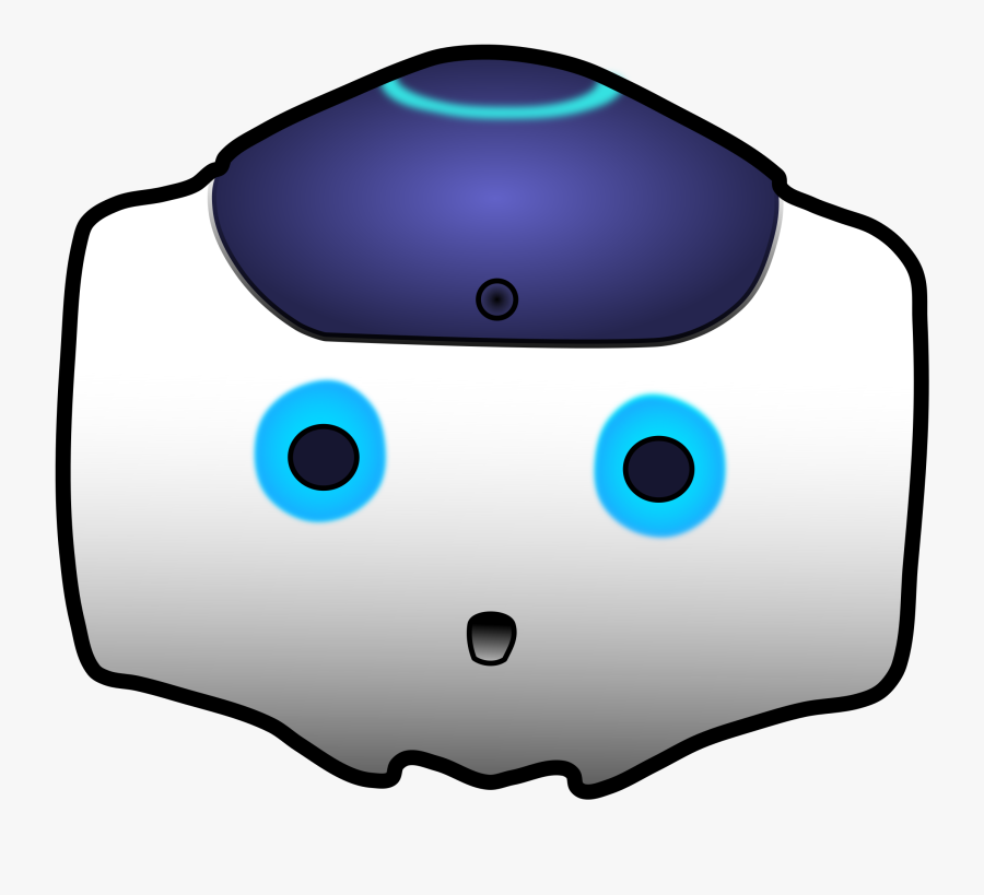 Head Of Nao Robot Icons Png - Nao Robot Clipart, Transparent Clipart