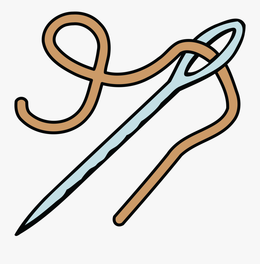 Free Clipart Of A Needle And Thread - Clipart Needle, Transparent Clipart