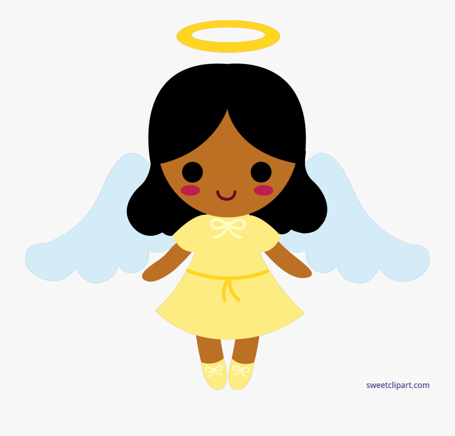 Sweet Clipart Animated - Cartoon Angel, Transparent Clipart