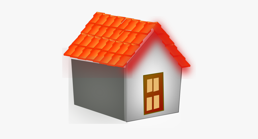 House Hammer Clipart - Roof Of A House Clipart, Transparent Clipart