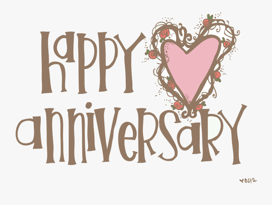 Free Large Images - Happy Anniversary Clipart, Transparent Clipart