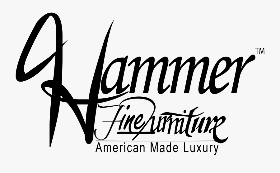 Hammer Fine Furniture - Calligraphy, Transparent Clipart
