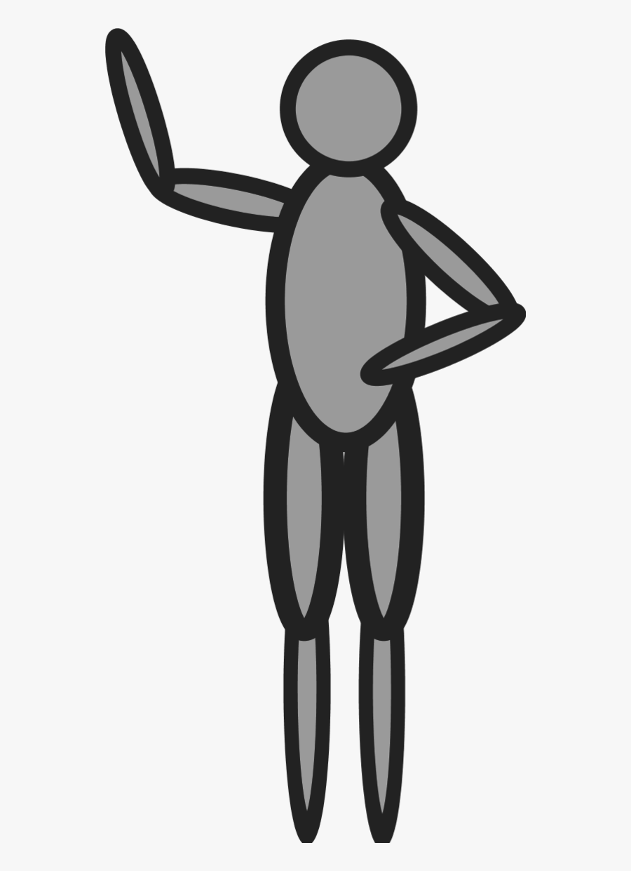 Doll Person Figure Waving Hand - Person Clip Art is a free transparent back...