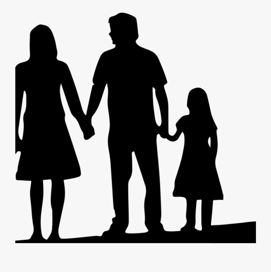 Free Family Silhouette Clip Art 19 4 Person Family - Family Of 4 ...