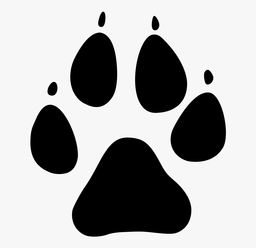 Paw Print - Paw Print Vector Png, Transparent Clipart