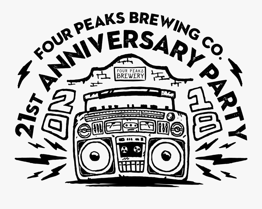Four Peaks - Four Peaks 21st Anniversary, Transparent Clipart