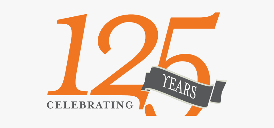 Celebrating 125 Years - Church 125th Anniversary Clipart, Transparent Clipart