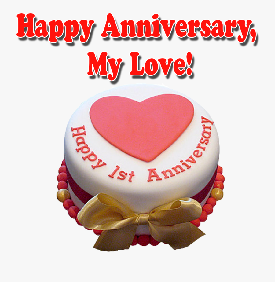 Happy Anniversary, My Love Png Clipart - Heart, Transparent Clipart