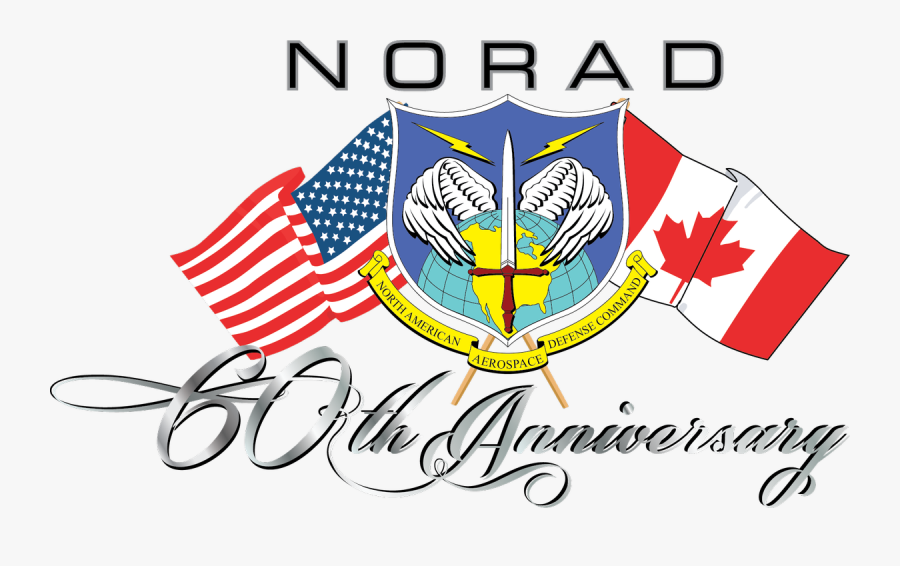 Norad 60th Anniversary Logo, Transparent Clipart