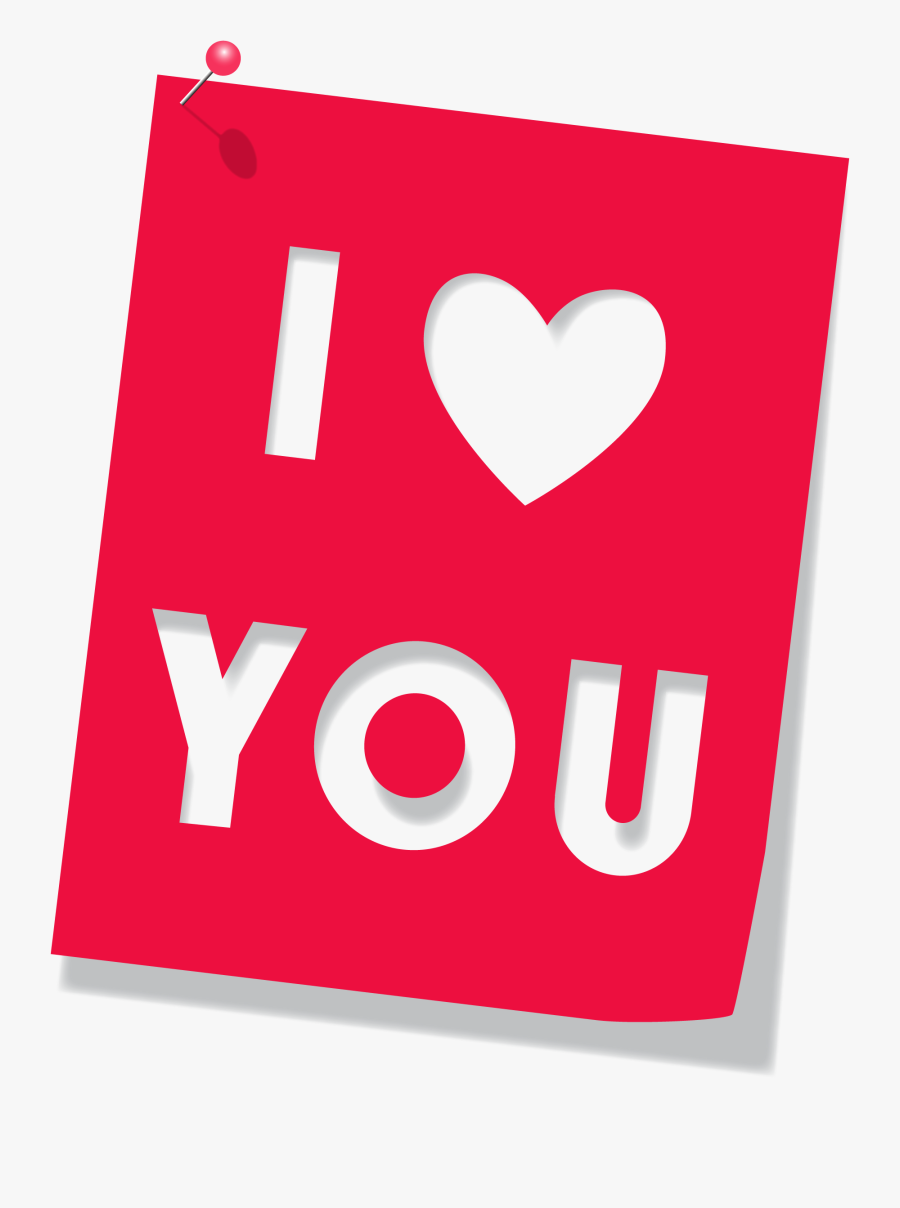 I Love You Text Png Clipart - Love You Png, Transparent Clipart