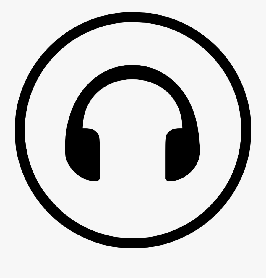 Device Headphones Music Sound Transparent Background - Icon Listen To Music, Transparent Clipart