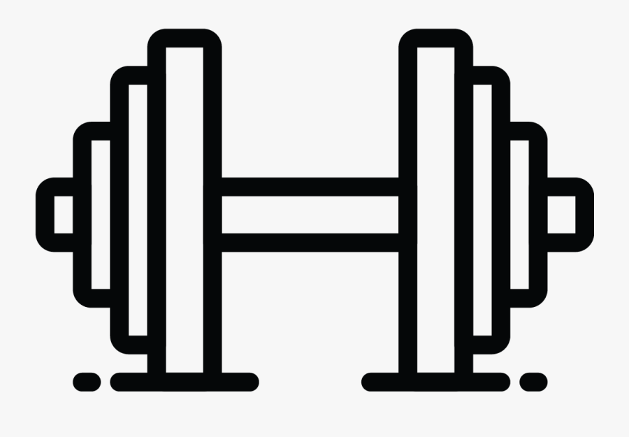 Weights Icon Clipart , Png Download - Dumbbell Icon Png, Transparent Clipart