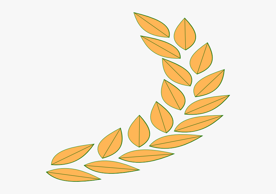 Greek Leaf Clip Art At Clker - Greek Clipart, Transparent Clipart